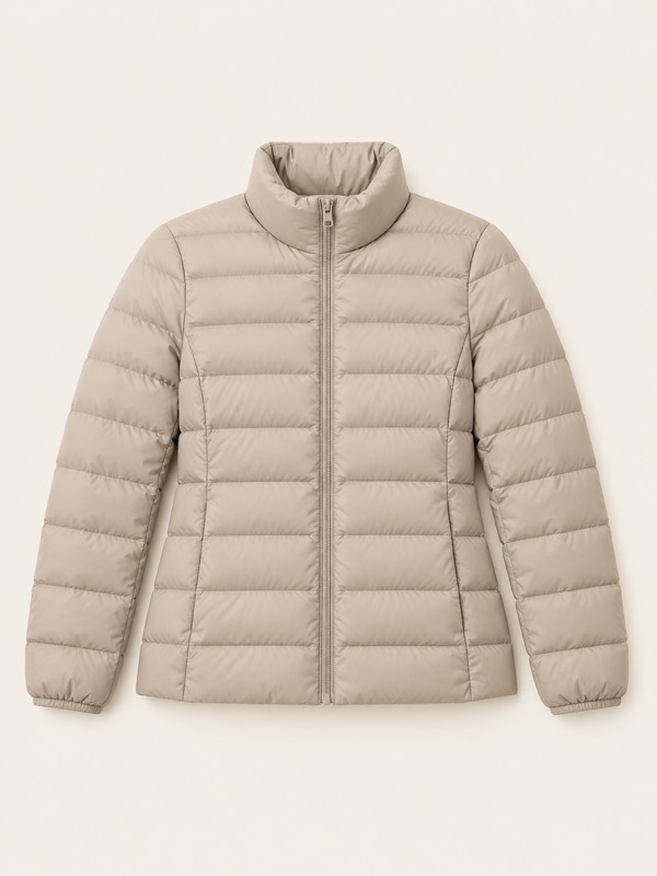 Puffer jacket: A quilted jacket padded with down or synthetic fill.