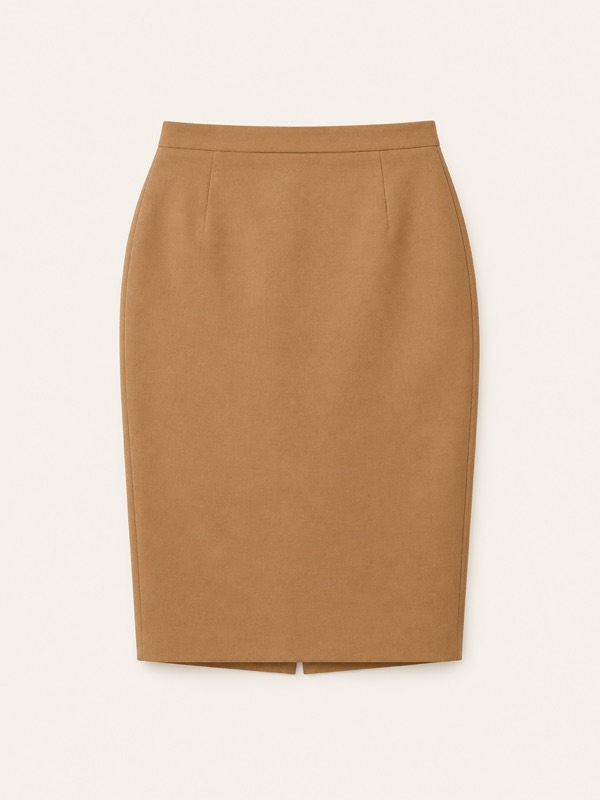 Pencil skirt: A straight, narrow skirt, usually to the knee.